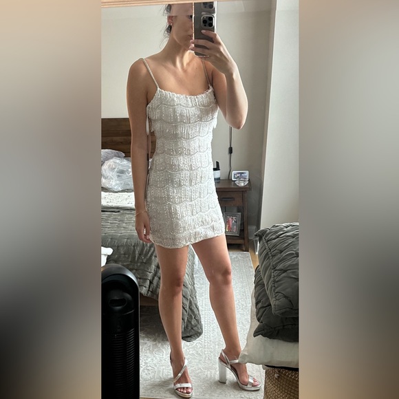 Rachel Gilbert mini dress size 6 worn once. Perfect condition - Picture 3 of 4